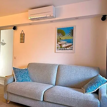 La Badine Appartement 5 Personnes Avec Balneo Et Clim 4* Йер
